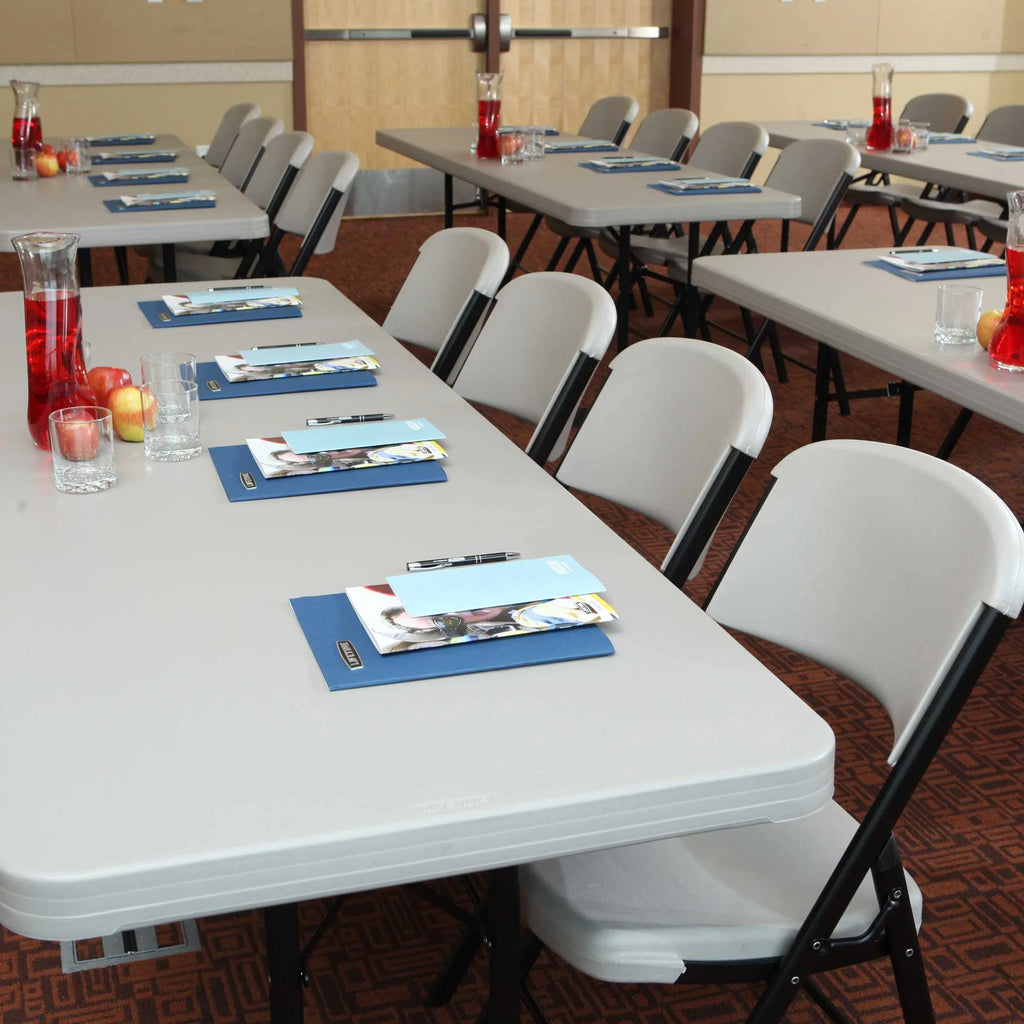 8 Foot Rectangle Folding Table K130