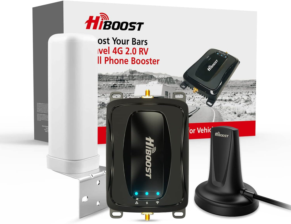 Cell Signal Booster for RV with Omni-Directional Roof Antenna P89804