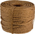 Twisted Manila Rope 3 Strand Natural Fiber Rope 3/4 inch x 300 feet F236