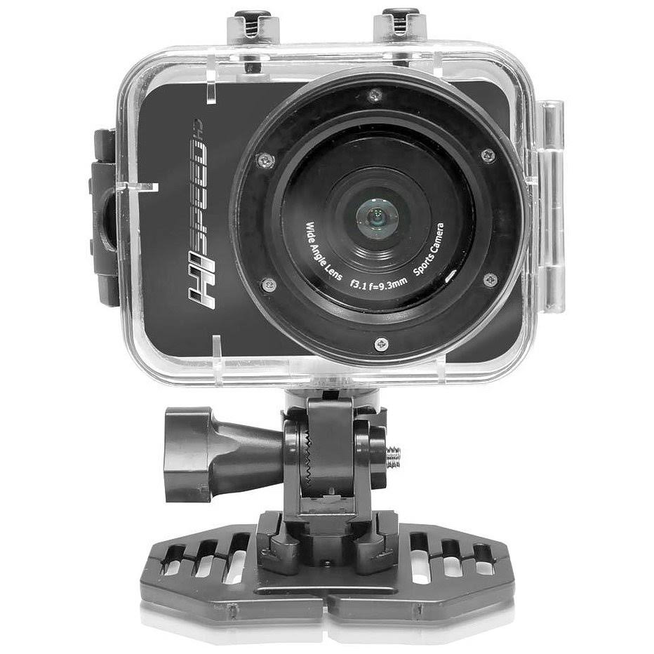 12.0 Megapixel 1080p Action Camera with 2.4 Touchscreen (Black) Z1161