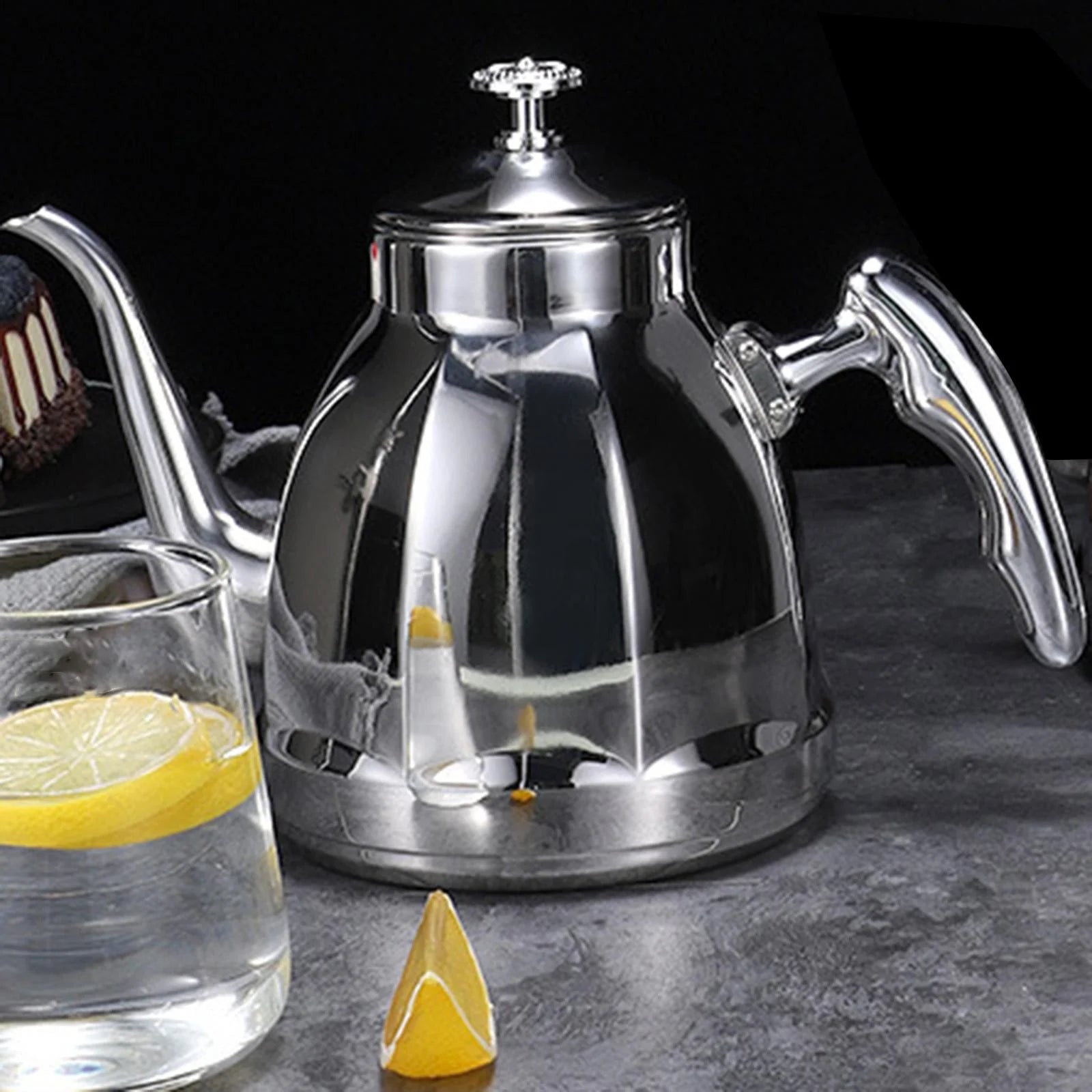 Stainless Stovetop Tea Kettle .5L X343