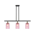 Black Antique Brass 3 Light Island Light Y55203