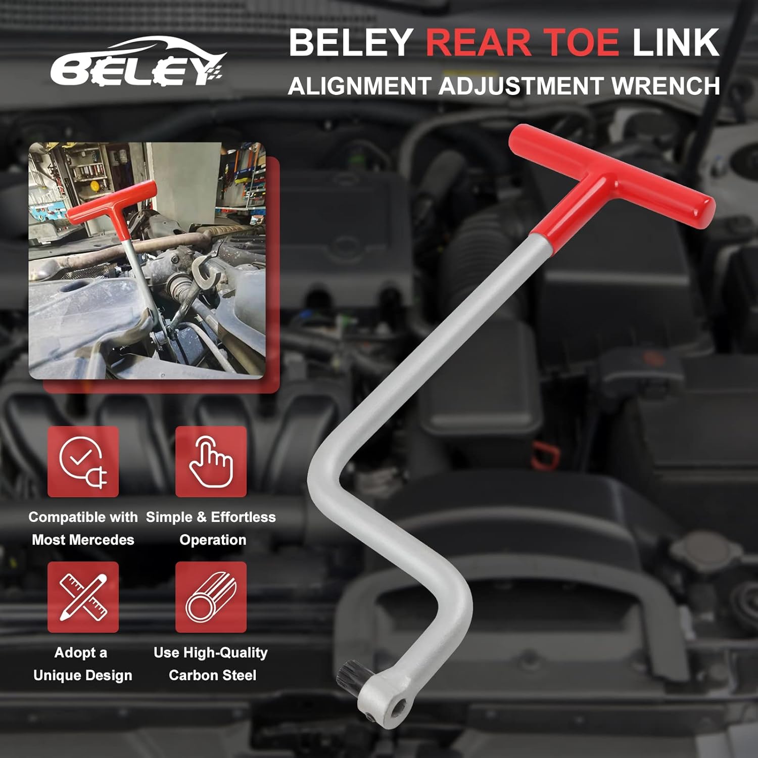 Rear Toe Link Alignment Adjustment Wrench Pack of 2 P965