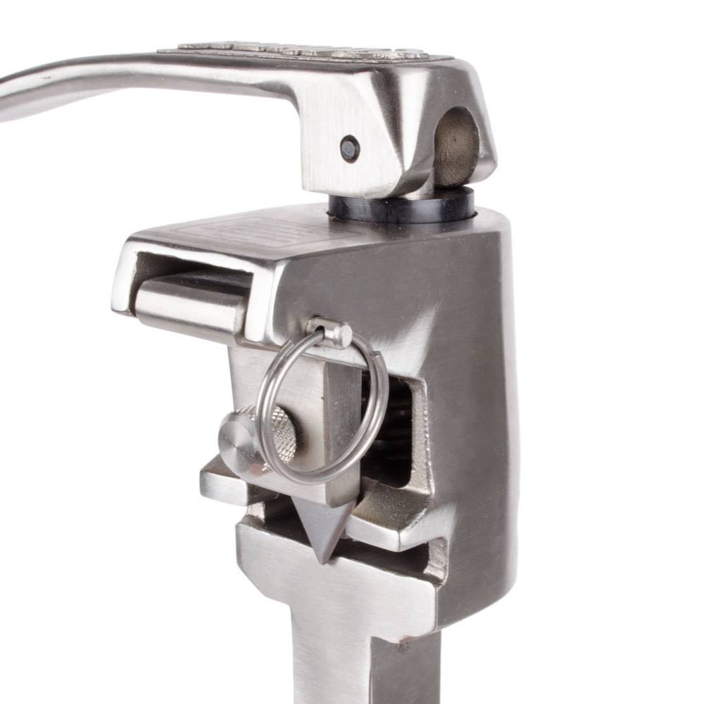 Manual S/S Can Opener with Long Bar and Cast Base T5203