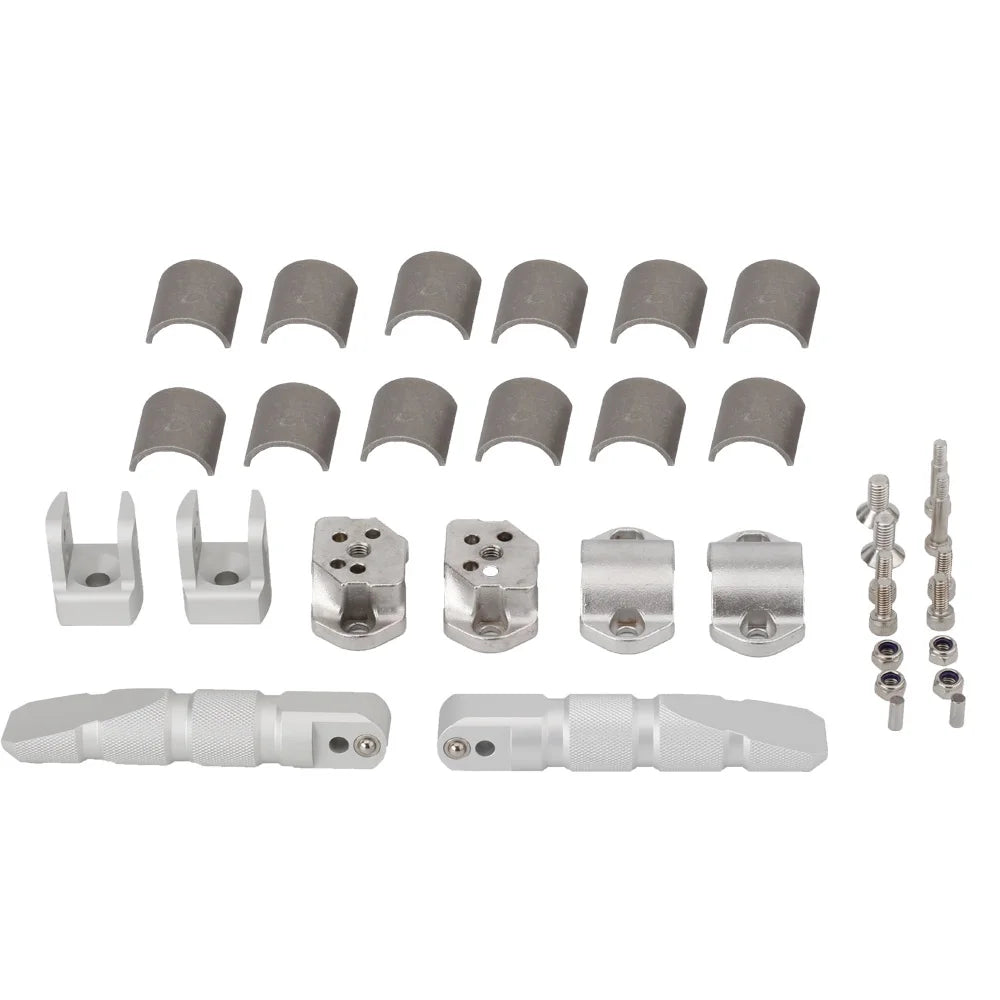 Universal Motorcycle 360 Rotatable Highway Crash Bar Foot Pegs K25408