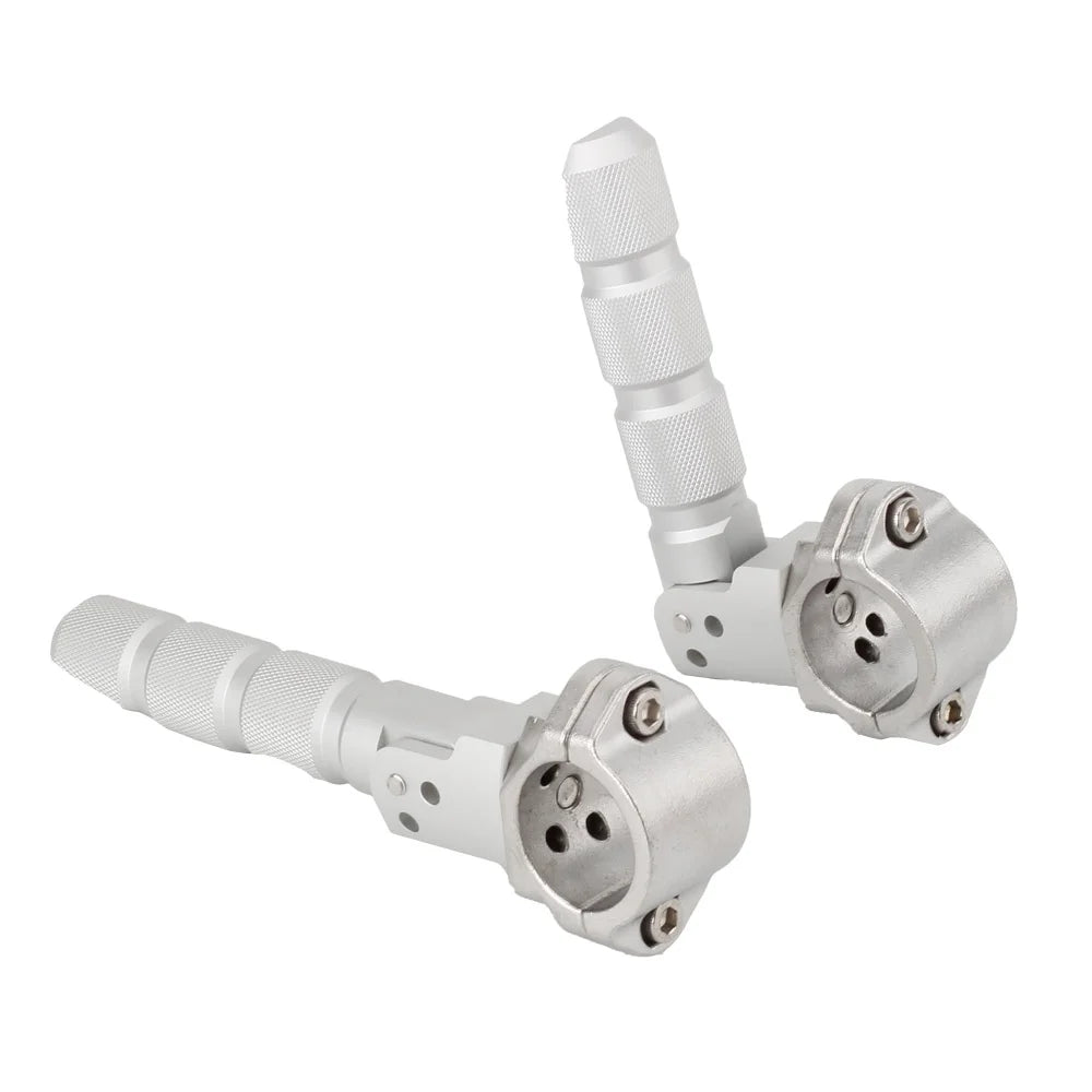 Universal Motorcycle 360 Rotatable Highway Crash Bar Foot Pegs K25408