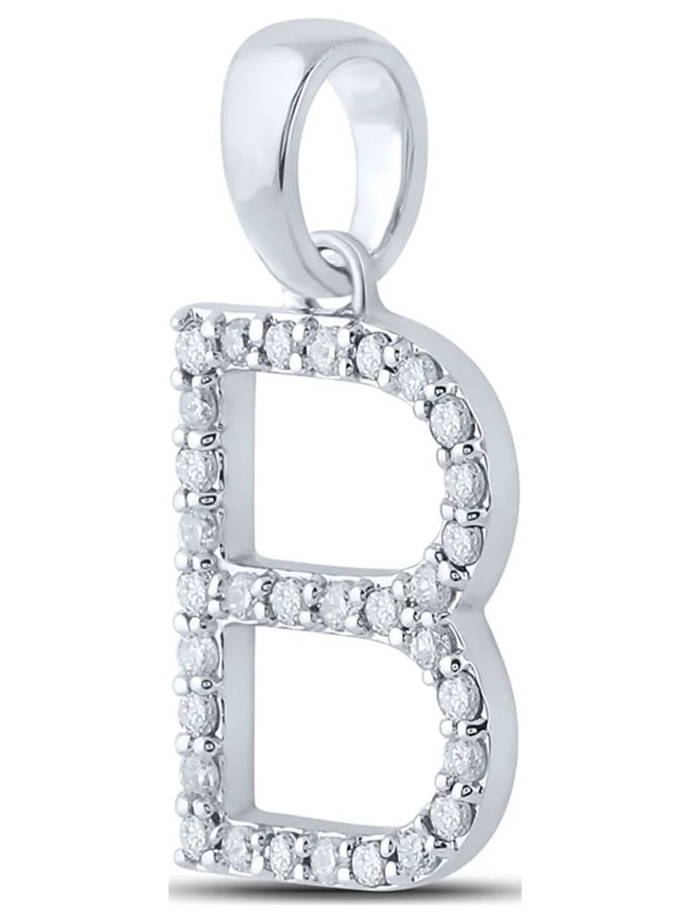 1/4 Cttw Diamond Initial Pendant I7131