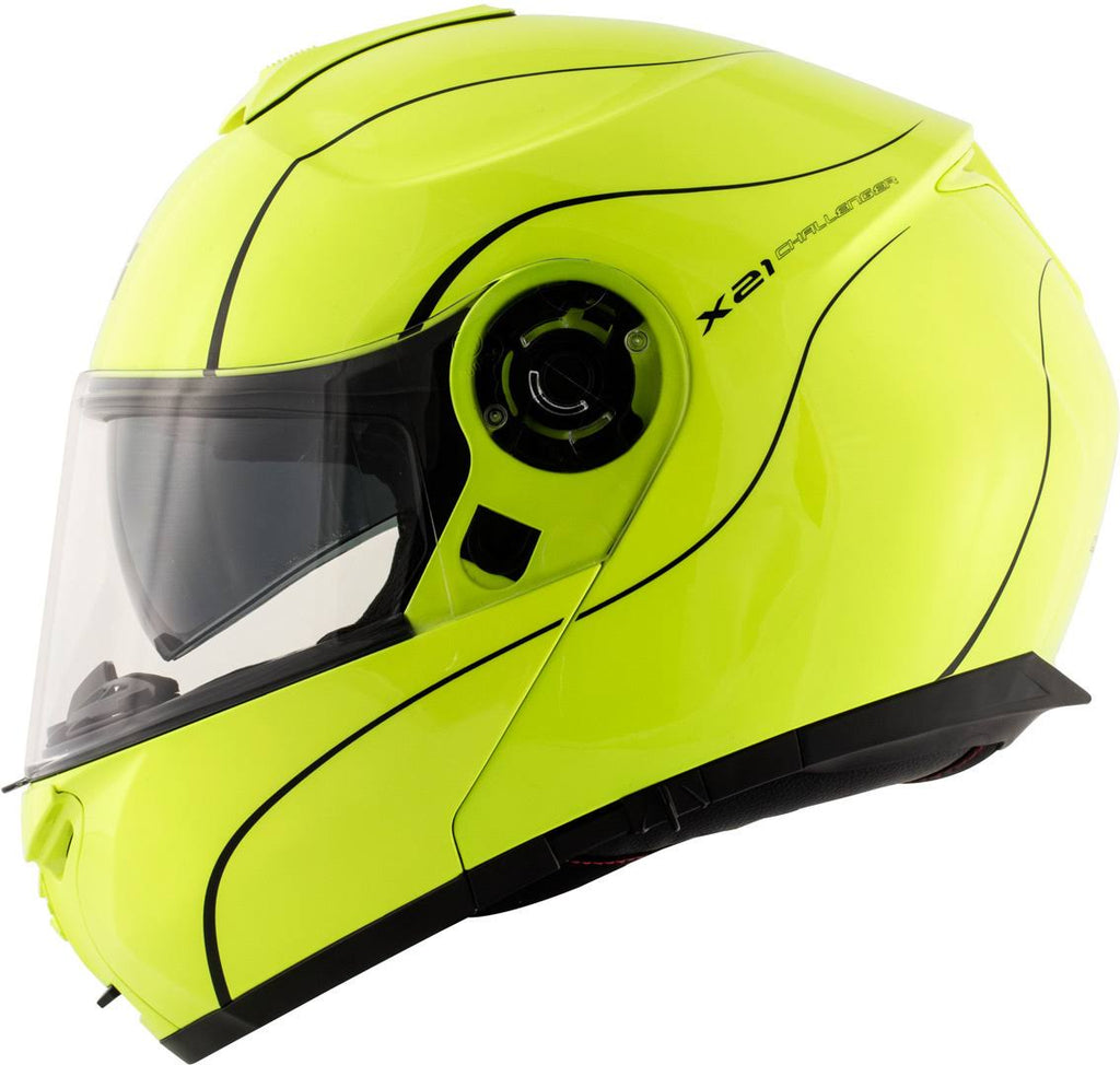 Helmet X.21 Challenger Neon Yellow Size Xs Y863567