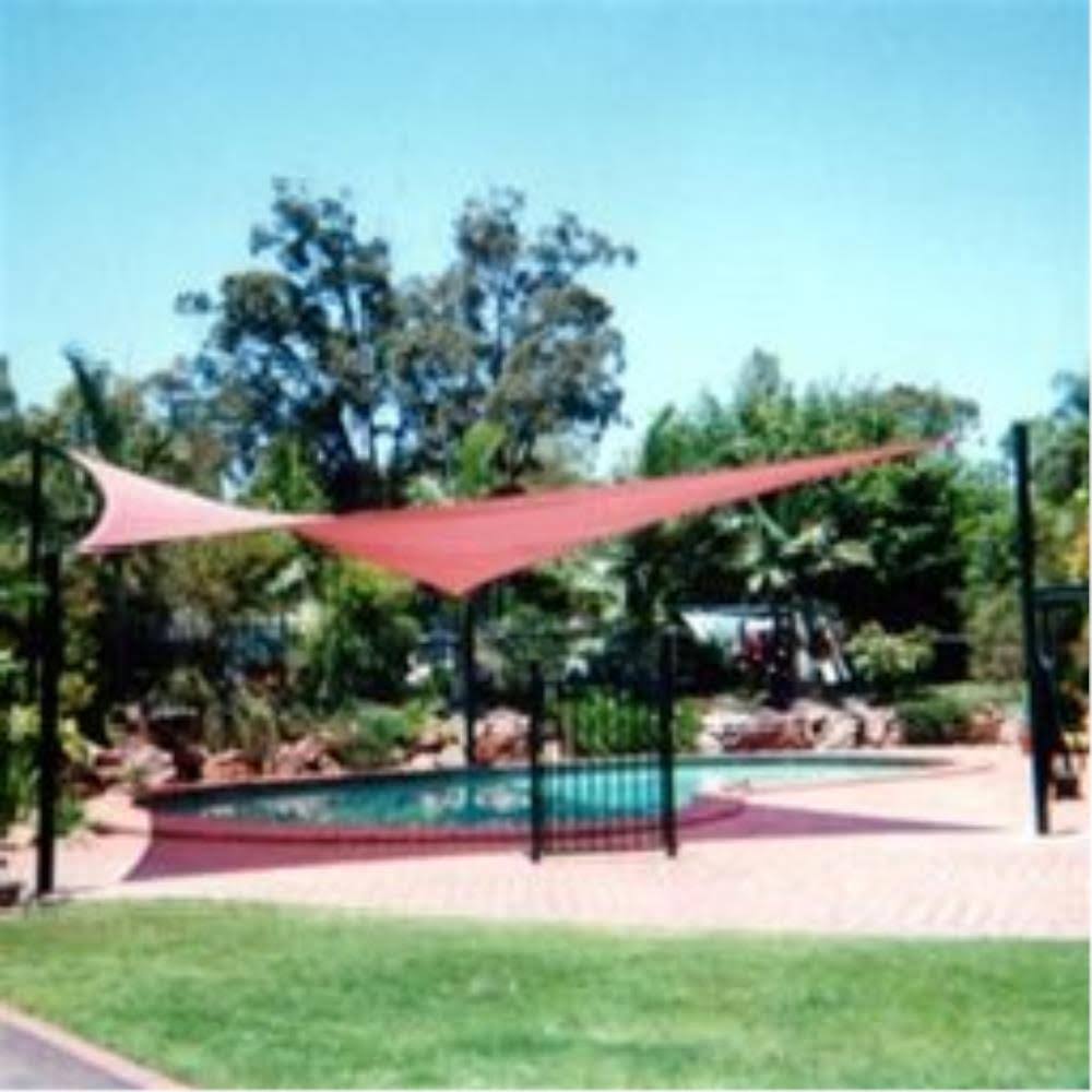 12 x 18 Rectangle Commercial Grade Shade Sail Cappuccino Polytex B947607