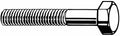 Hex Head Cap Screw, 3 1/4 in Fastener Length, Grade 5 Steel, Pk 100 V5811