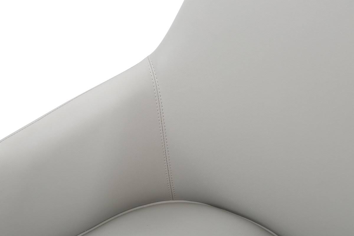 White & Grey Dining Chair B6810