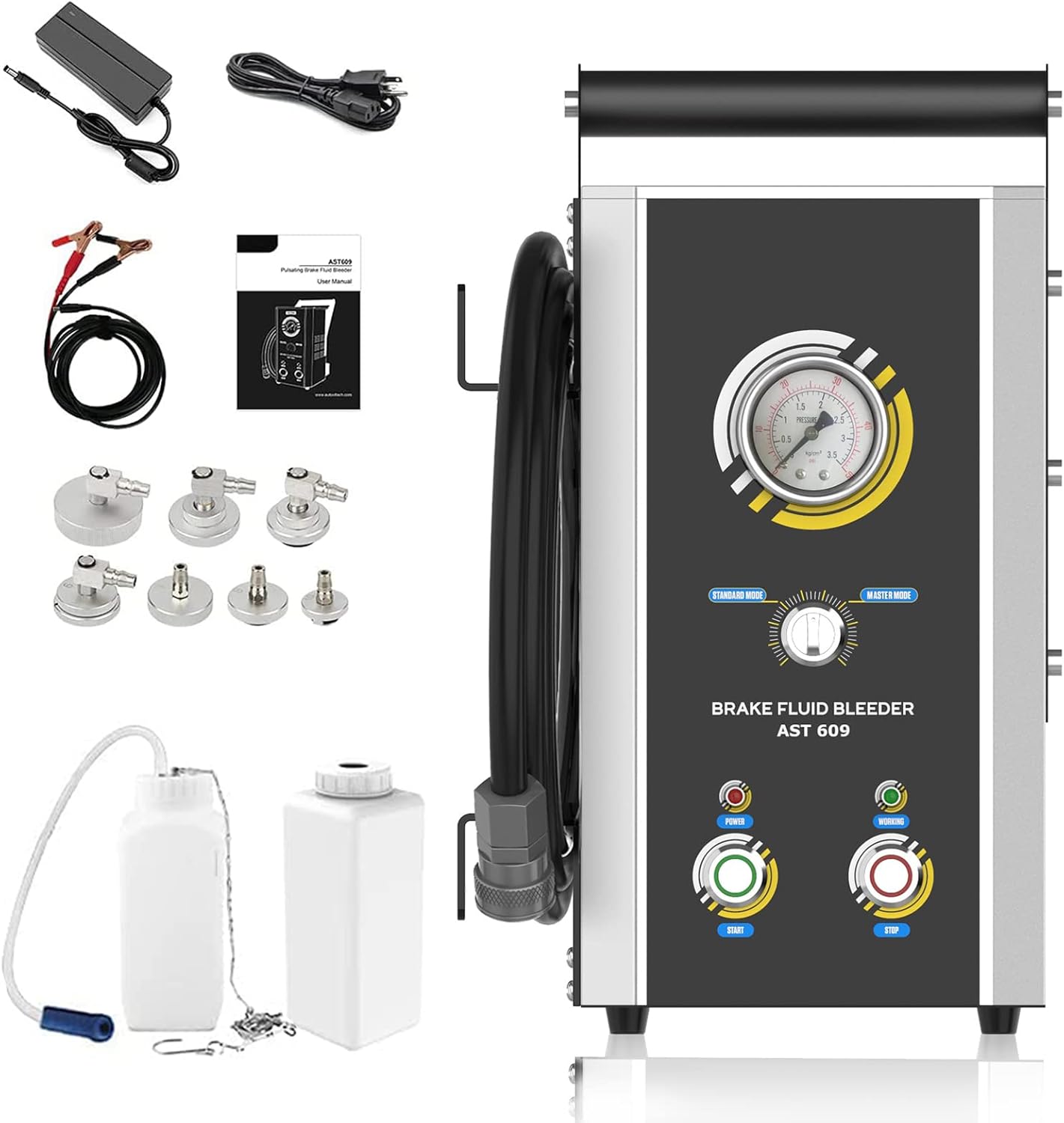 Electric Brake Bleeder Kit with Fluid Transfer Pump S30037