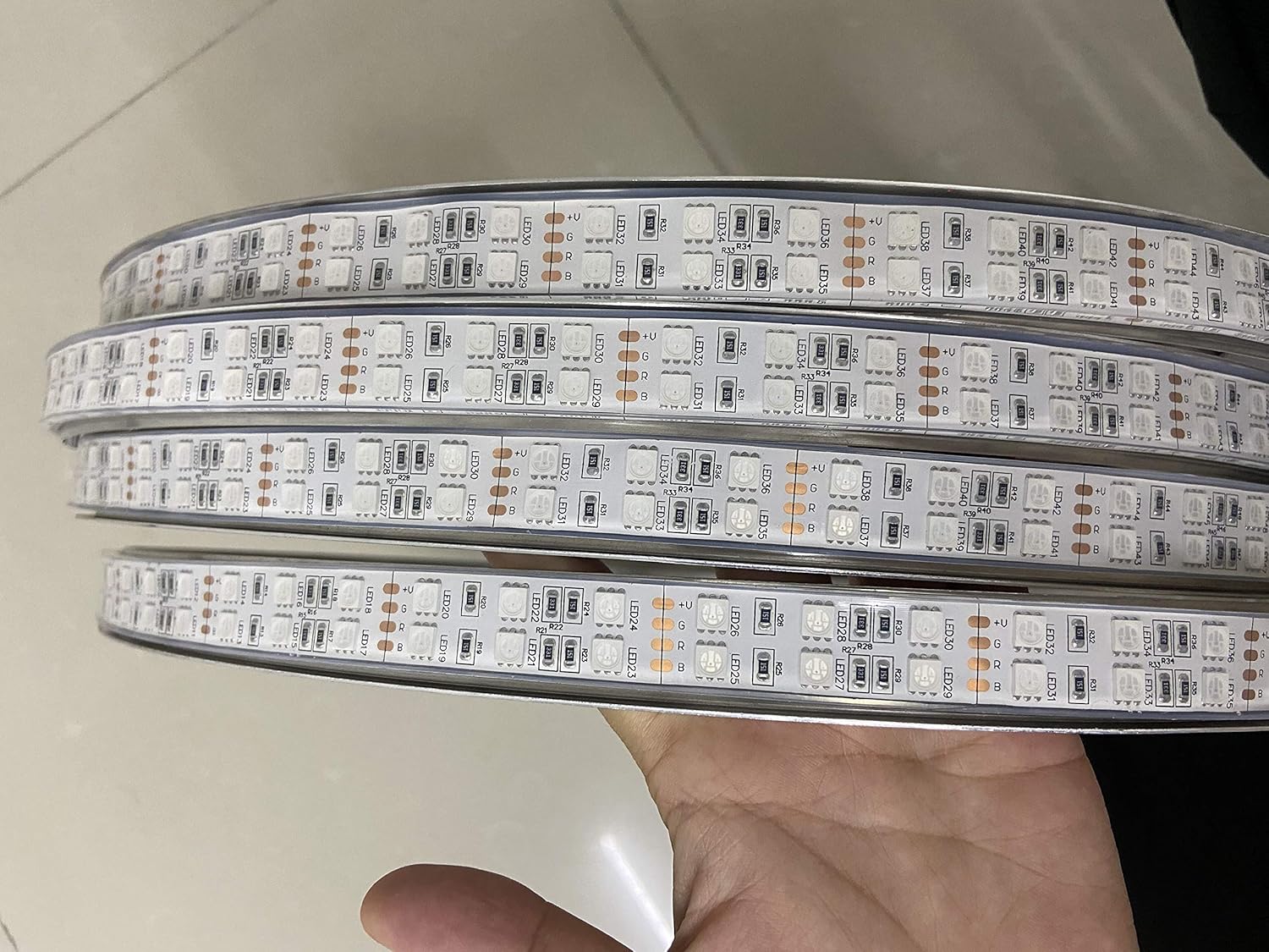 15.5 IP68 RGB LED Wheel Lights N424168