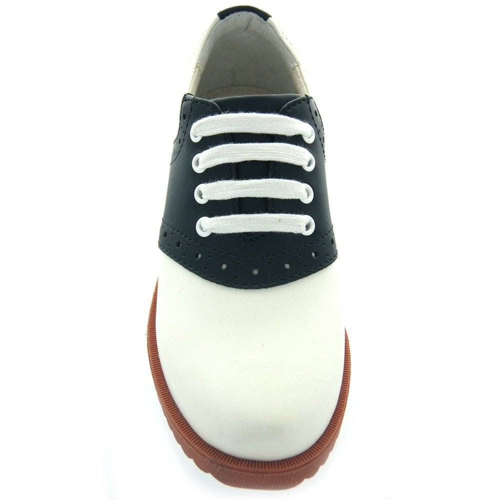 White/Black Kids Size 10 M B154