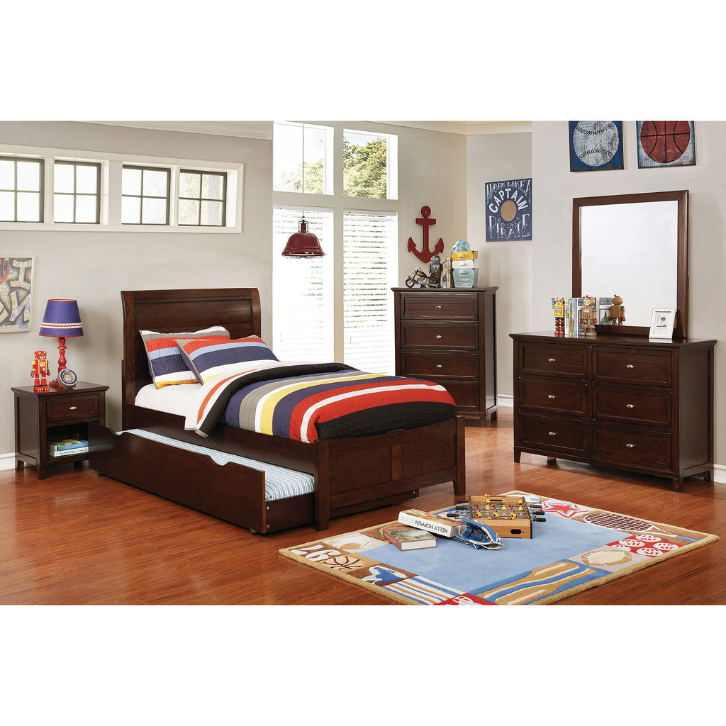 Brown Cherry Youth Trundle U203179