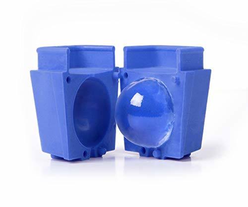 2 Count Clear Ice Tray Large Sphere I39299