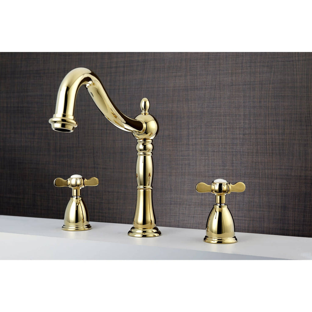Chrome Roman Tub Filler with Cross Handle N503