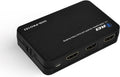 4K@60Hz 1 in 2 Out HDMI Splitter with Scaler L455