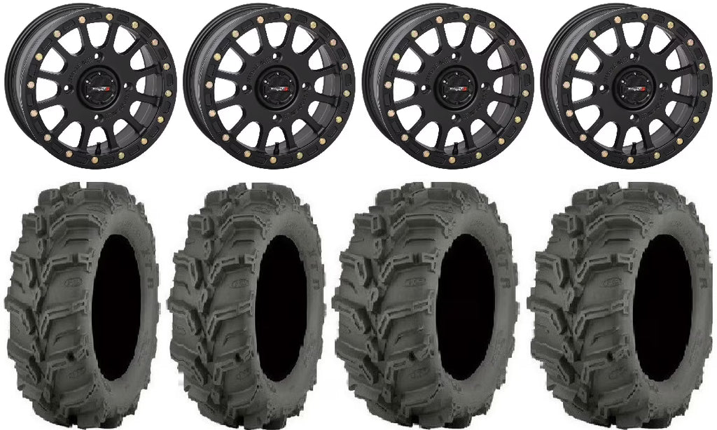 Black 14" Wheels 27" Mud Lite XTR Tires L99902