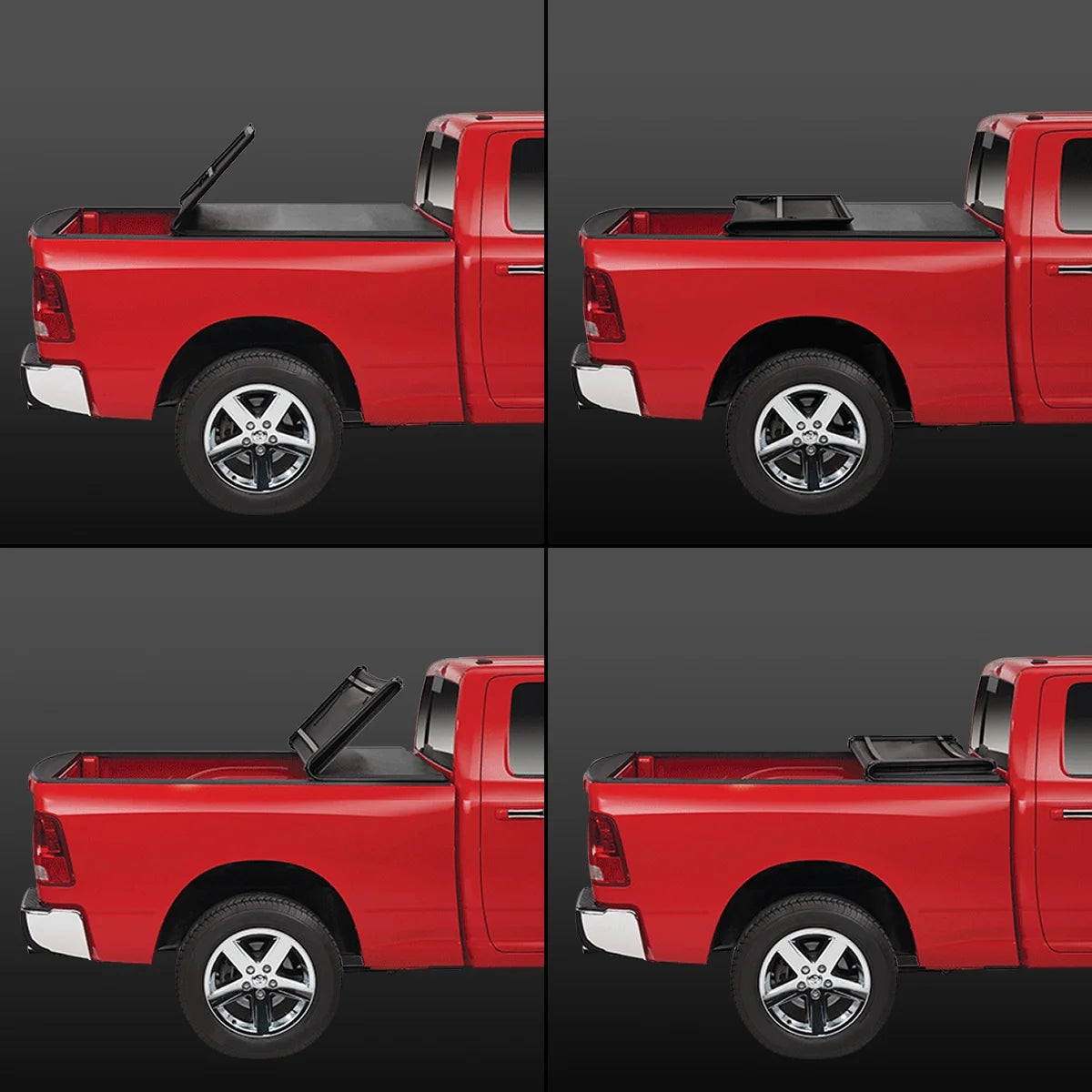 Tri Fold Soft Top Tonneau Cover B412101