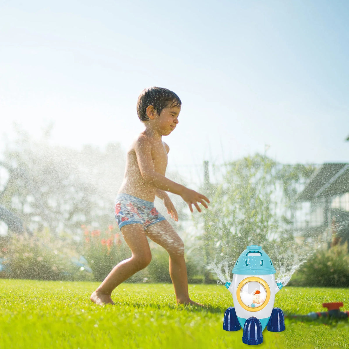Water Sprinkler Rocket Spray Sprinkler Water Toy X652529