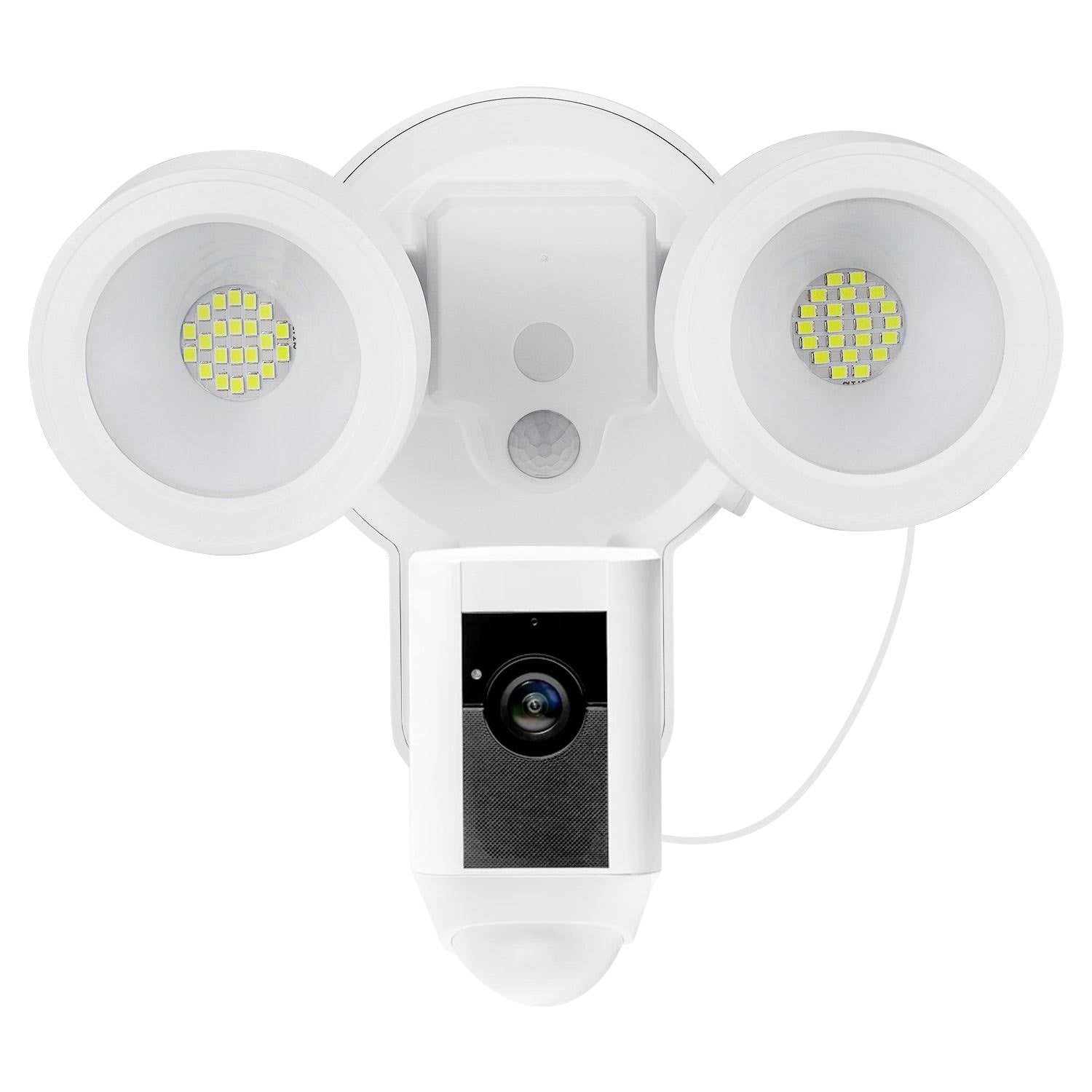 3-in-1 Floodlight, Charger and Mount for Ring Stick Up Cam and Spotlight Cam Battery (Black) V1970