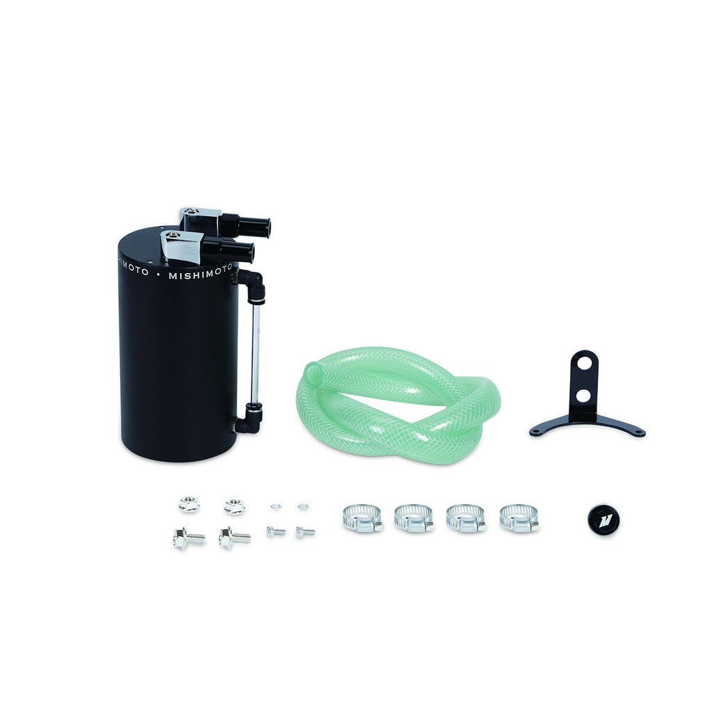 Large Aluminum Oil Catch Can (Wrinkle Black) C165
