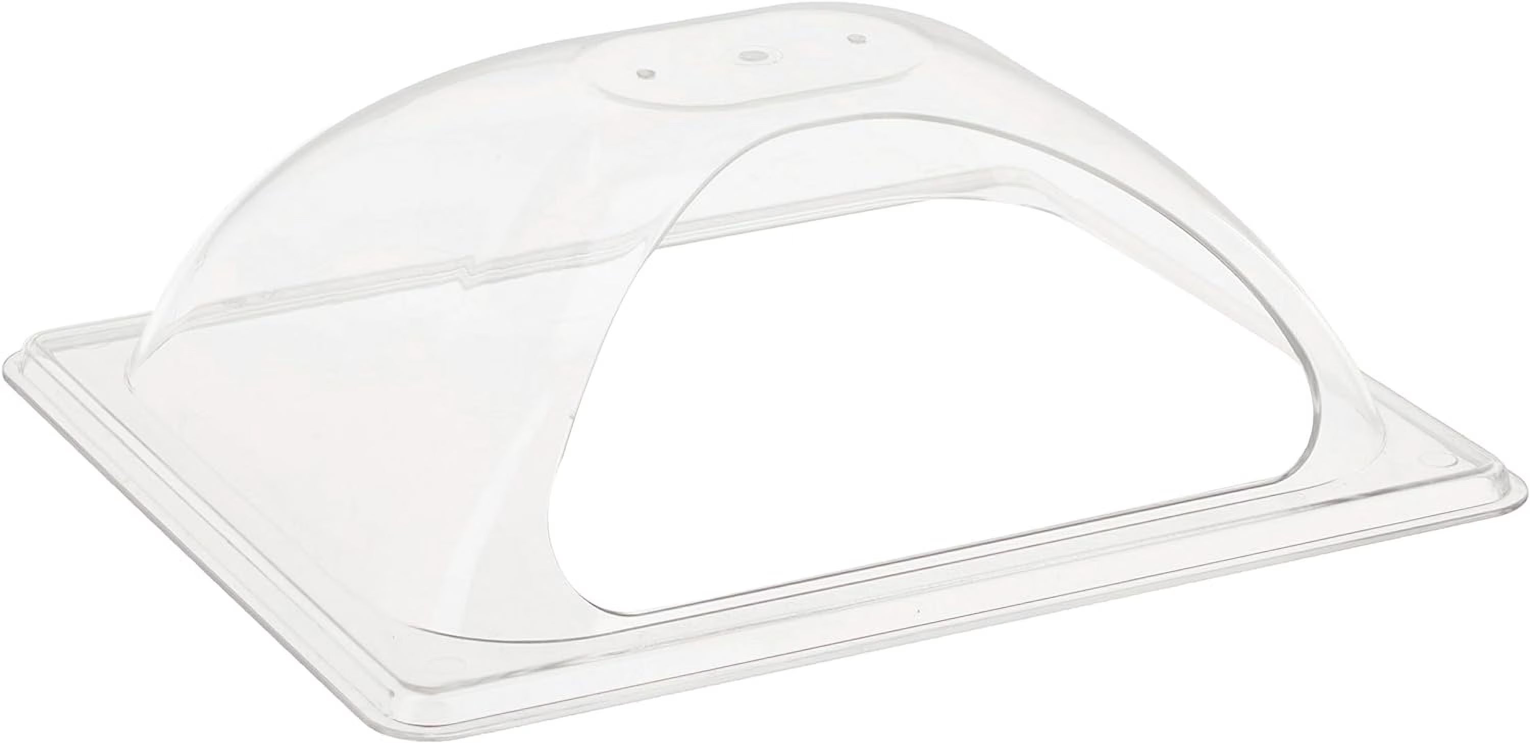 Half Size Polycarbonate Dome Cover With Side Cut G887