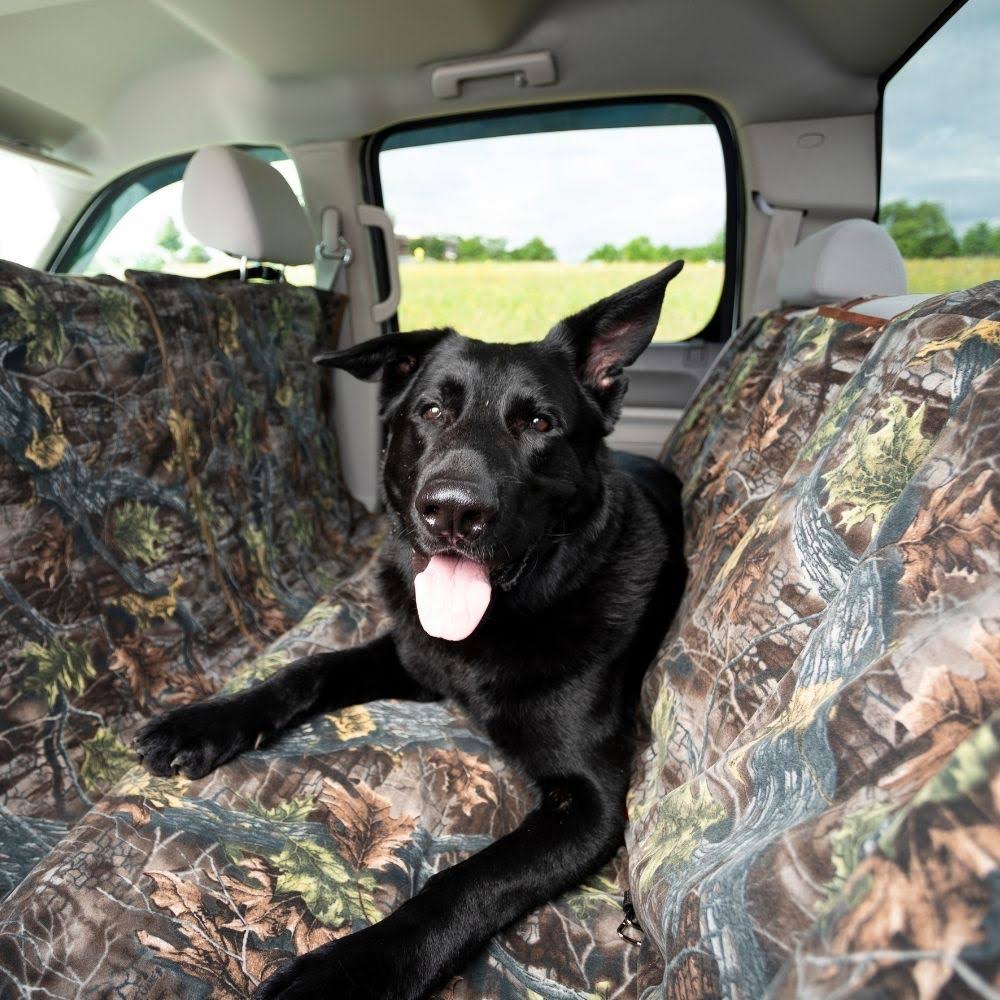 Beige Reversible Dog Car Seat Cover A662