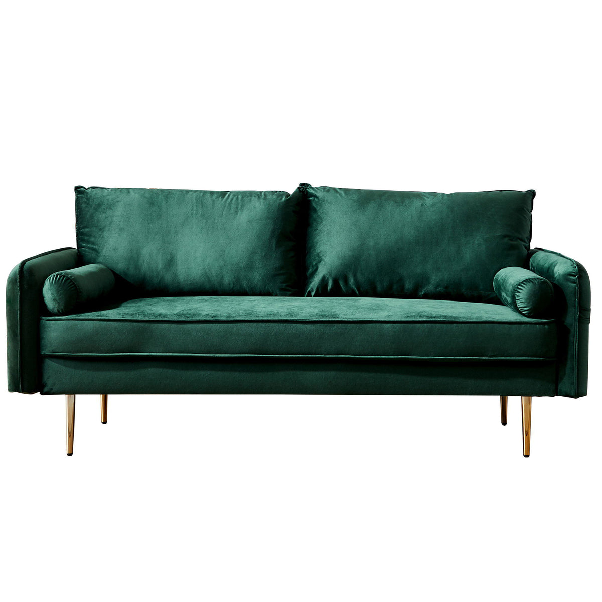 Green Velvet Sofa L59501