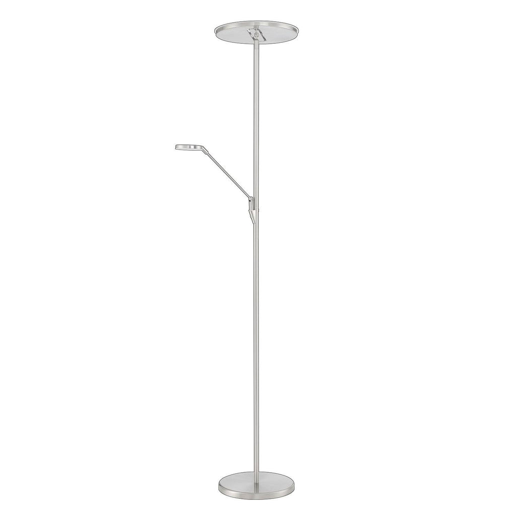 Satin Nickel Torchiere Y9105
