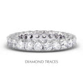 14K White Gold Eternity Ring S11732