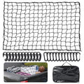 Stretchable Cargo Net with 12 Carabiners, 4 x 6 Ft Stretches to 12 x 18 Ft R275984