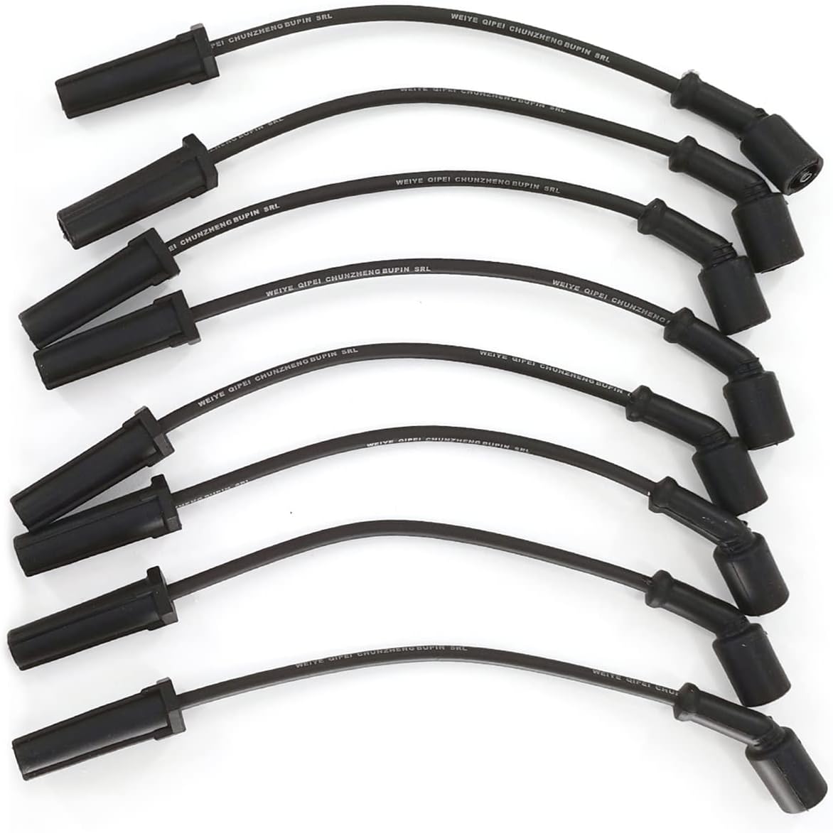 8Pcs Spark Plugs + 8Pcs Spark Plug Wires Set X89394