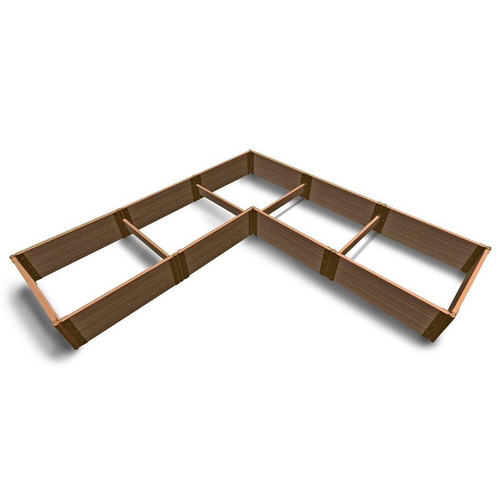 Raised Garden Bed L Shaped 12 x 12 x 16.5 E6194
