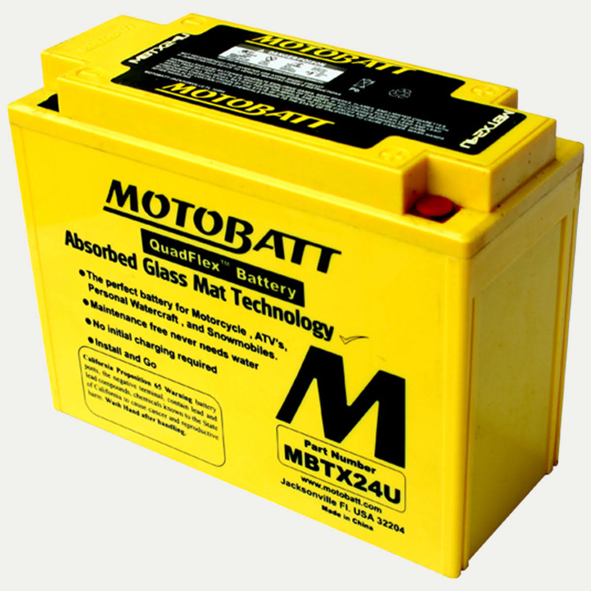 12V 25 Amp 285cca AGM Battery N45358