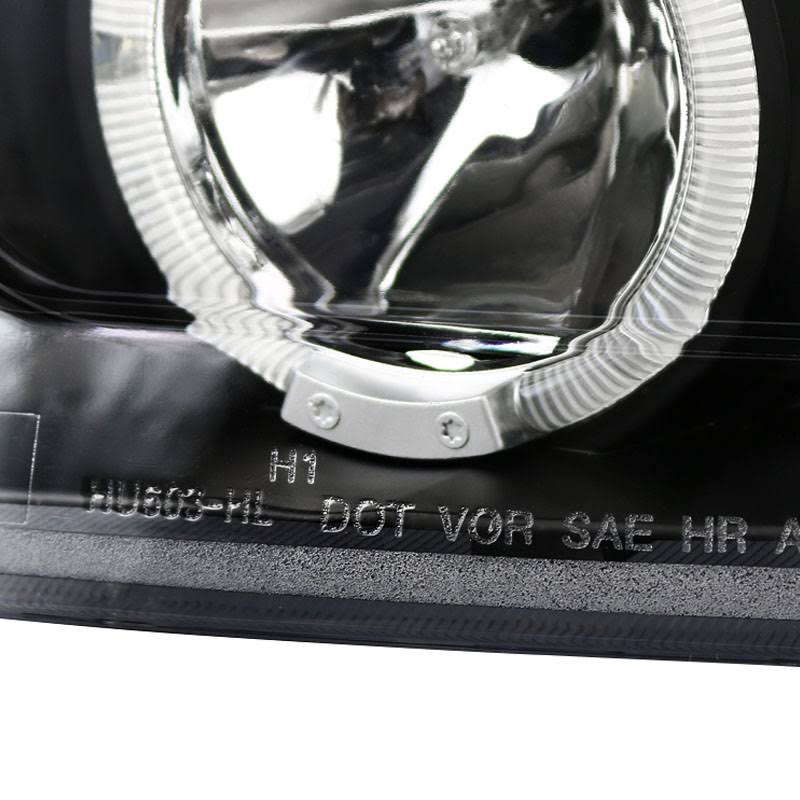 Black Halo Projector Headlights O7295