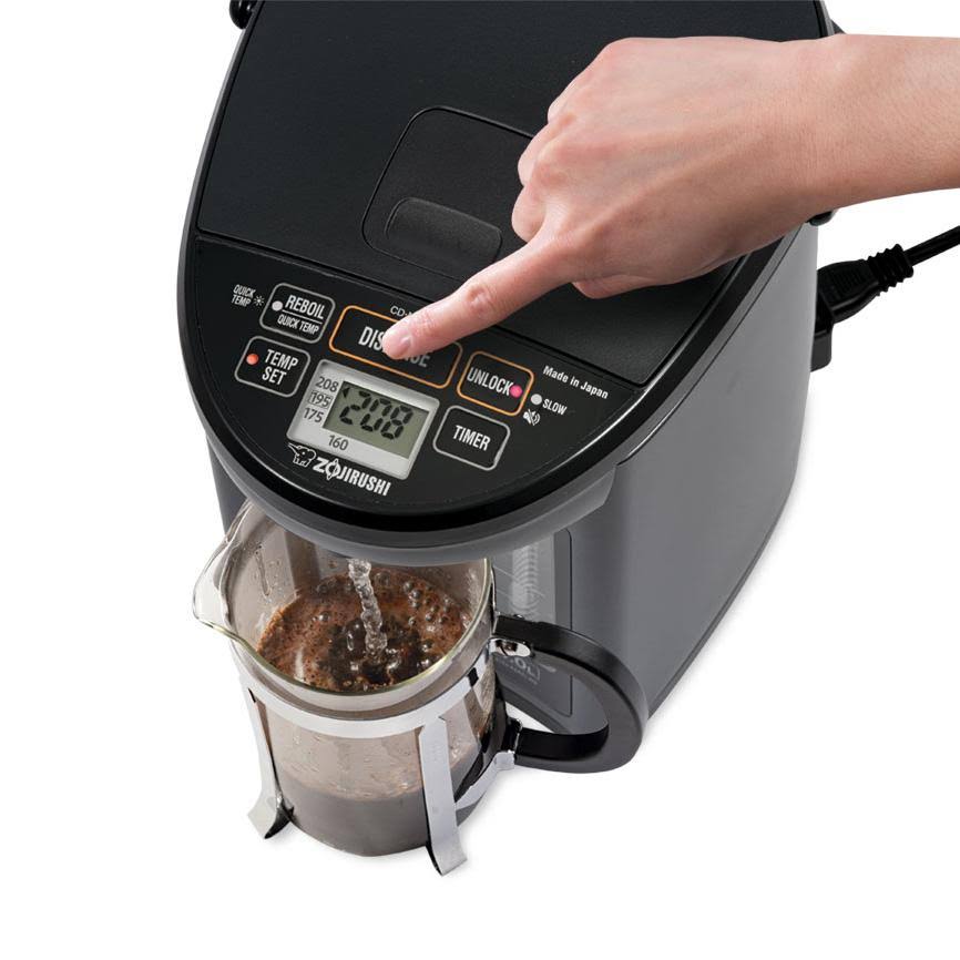 4.0-Liter Metallic Black Water Boiler & Warmer M9119