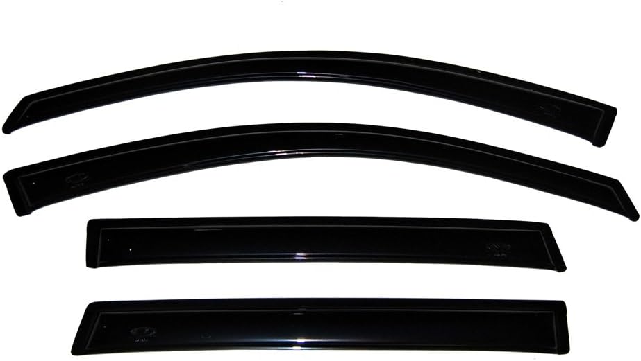 4-Piece In-Channel Side Window Deflector for Dodge 1500 Crew Cab J1649