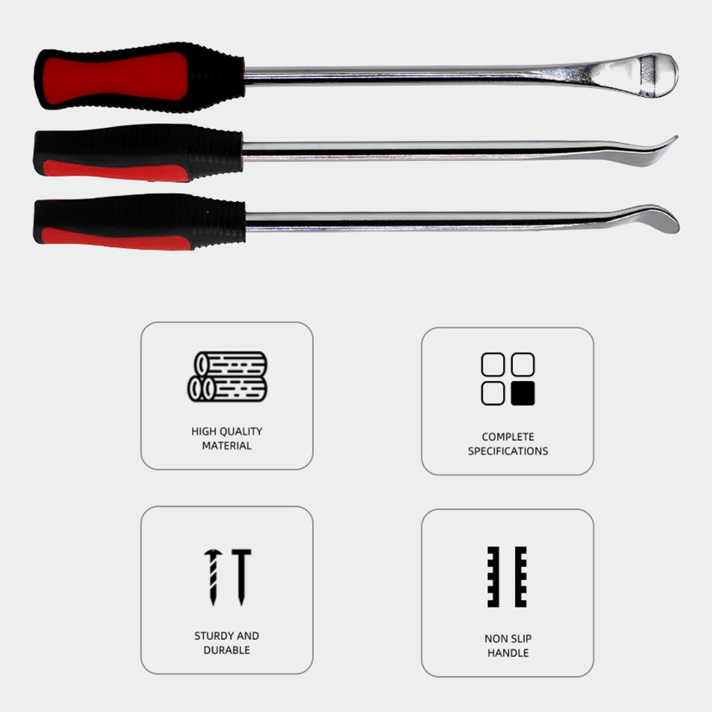Tire Lever Set with Rim Protectors and Valve Cores A8279