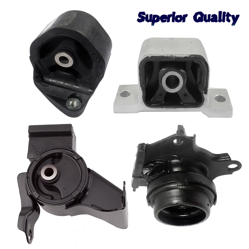 Engine Motor and Automatic Transmission Mount Set of 4PCS for Honda Element 2.4L F14211