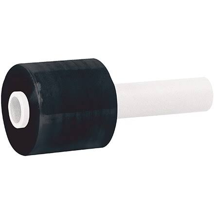 Black 3x22 x 80 Gauge Bundling Film 1000& Roll (18 Roll/Case) Q580