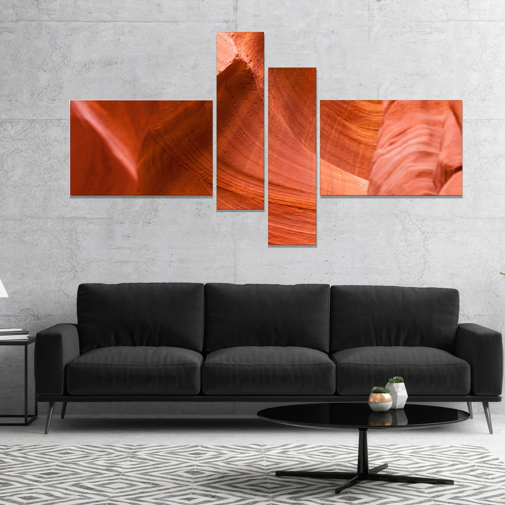 Landscape Photo Canvas Art Print 60 in. wide x 32 in. high - 5 panels H57435