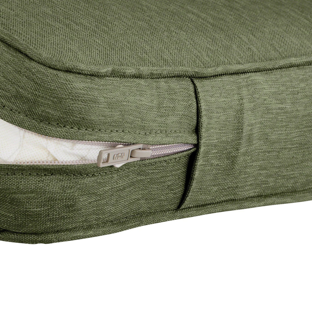Heather Indigo Rectangle Bench Outdoor Seating Cushion O64307