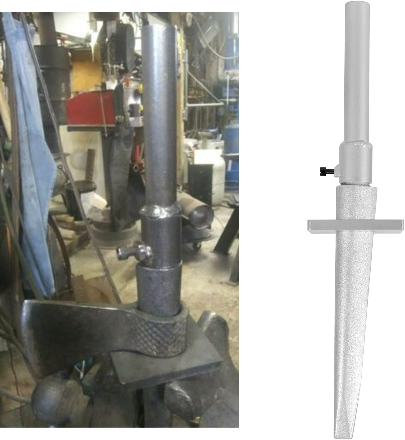 Tomahawk Eye Drift/Mandrel with Steel Handle and Bolster Plate, Pack of 2 E852762