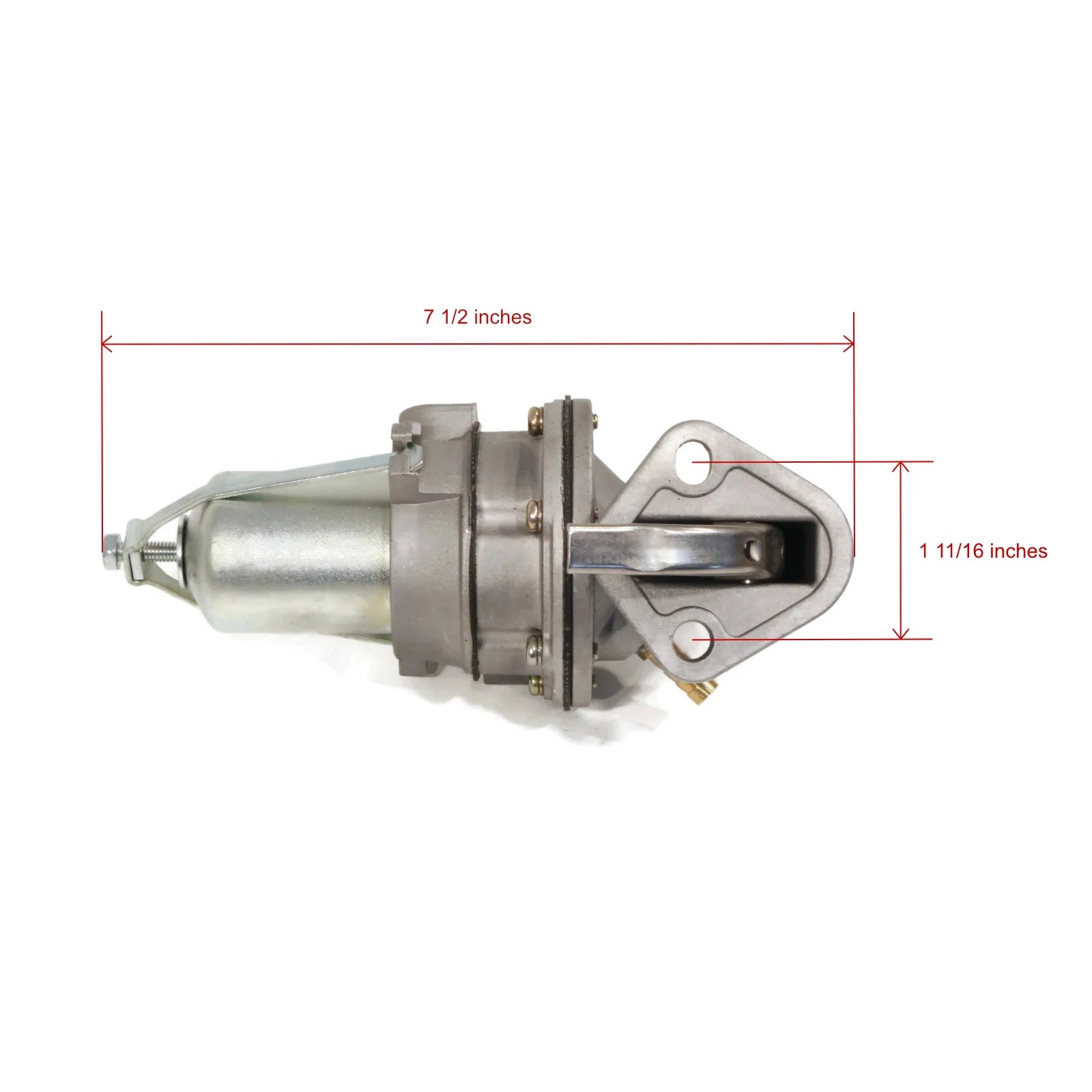 Fuel Pump With Gaskets for Mercruiser Sterndrive 165 Motor U842279