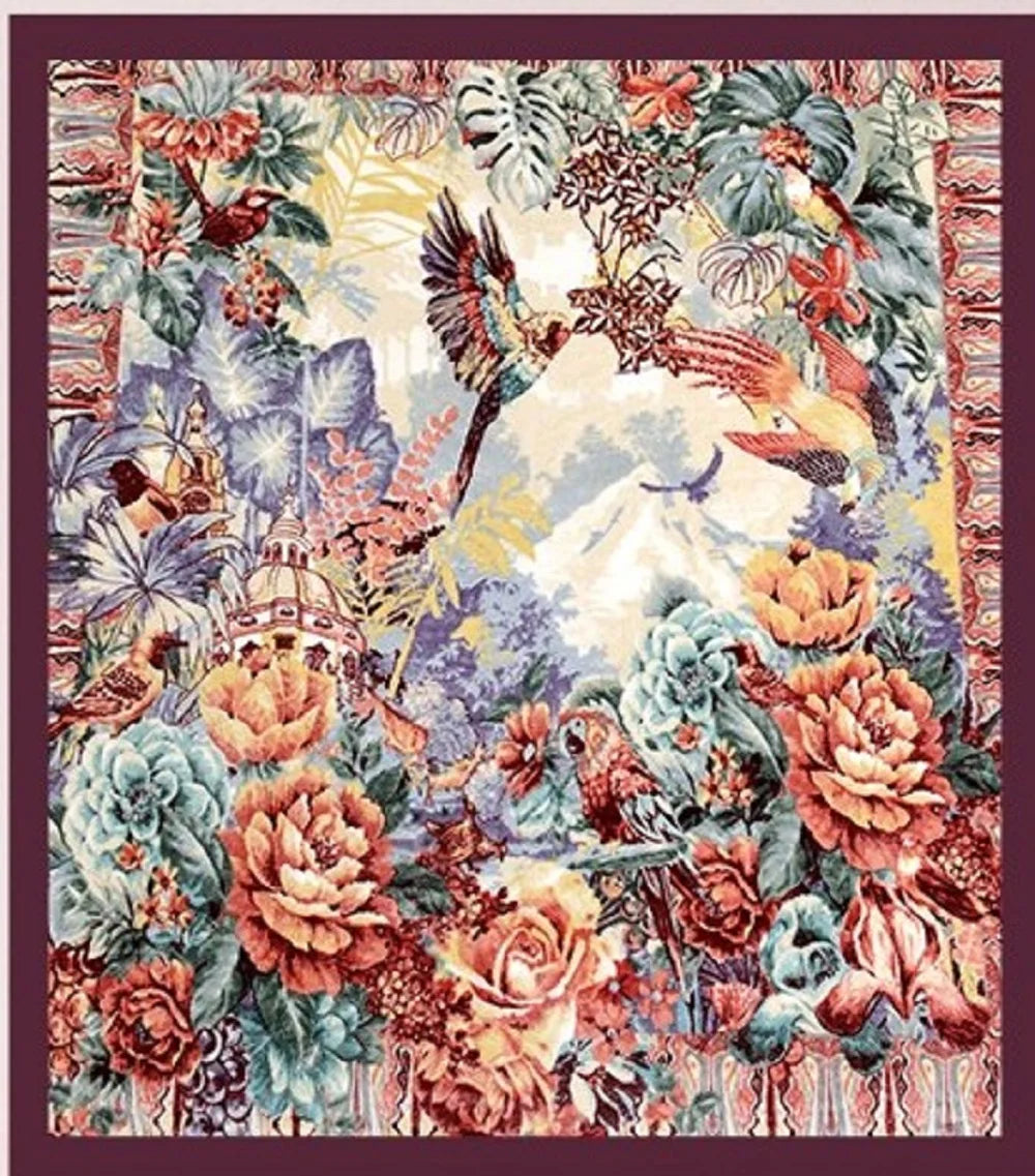 King Size Reversible Velvet Fleece Blanket B4566