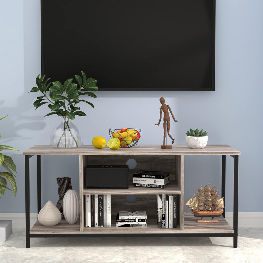 Gray 2 Tier TV Stand for 55 inch TV N3051