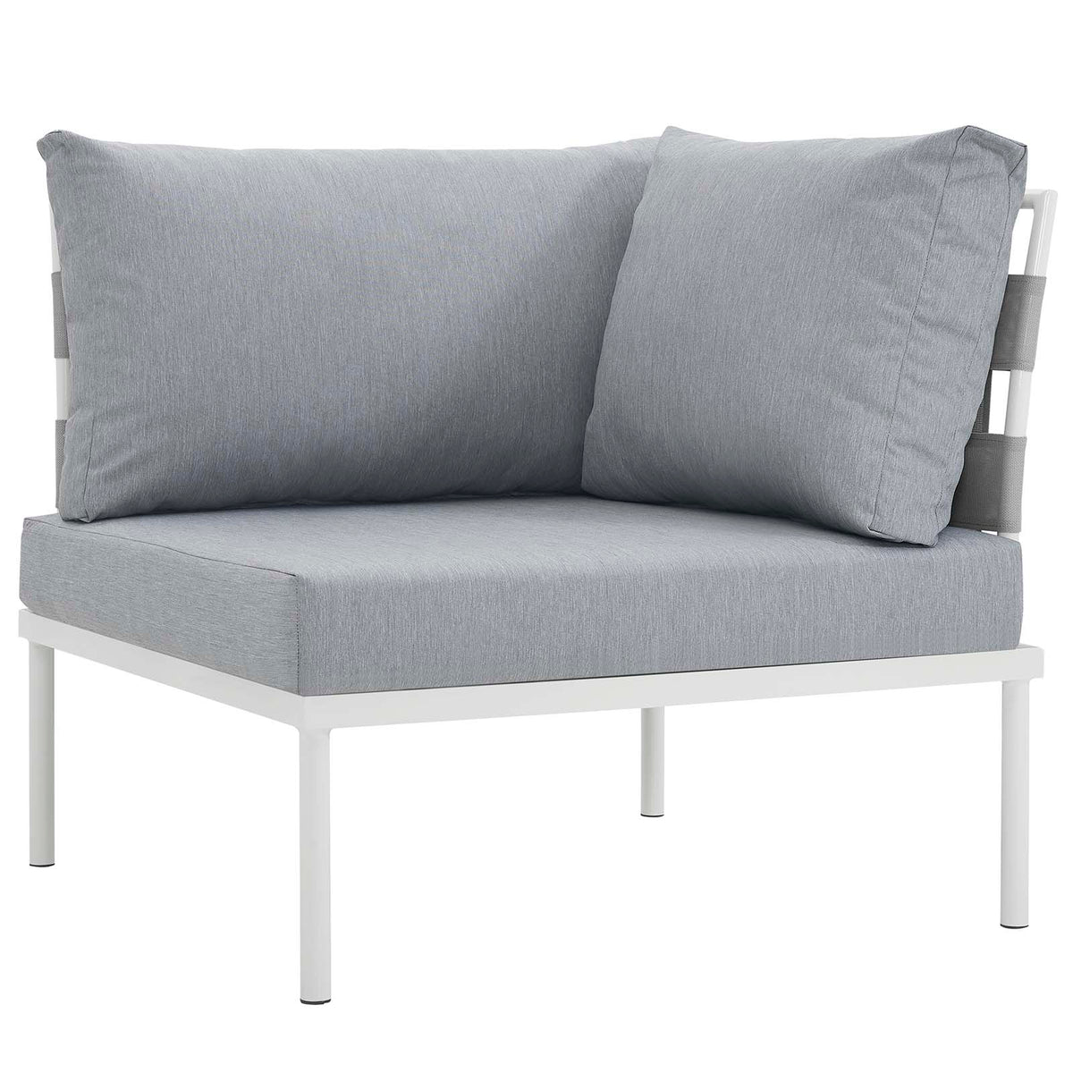 7 Piece Outdoor Patio Aluminum Sectional Sofa Set N565