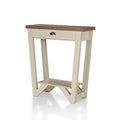 White Transitional Console Table B7792